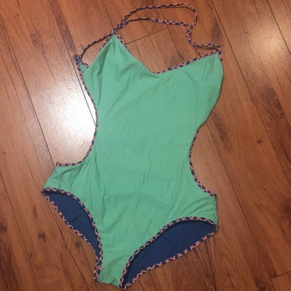 Marc Jacobs one piece swimsuit two tone worn once - Picture 5 of 6